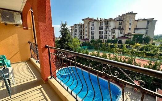 Трехкомнатная квартира с низкой таксой в комплексе Oasis 2, Несебр ID: 113718