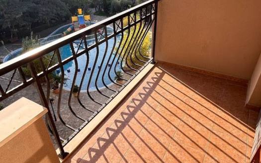 Двокімнатна квартира з видом на басейн у комплексі Cascadas Family Resort, Сонячний Берег ID: 113883