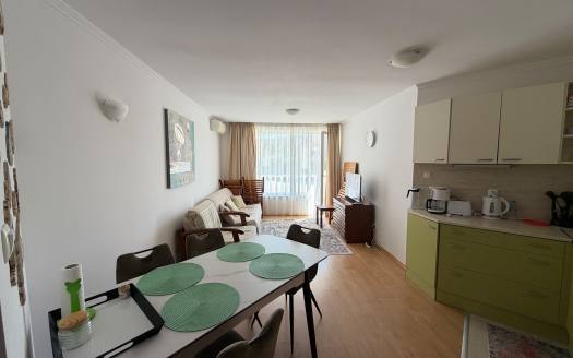 Двустаен апартамент на 200 метра от морето в комплекс Villa Antorini, Св. Влас ID: 113043