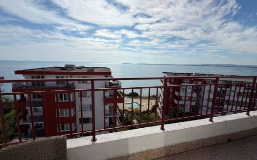 Унікальний чотирикімнатний пентхаус з видом на море в комплексі Marina View Fort Beach, Святий Влас ID: 113833