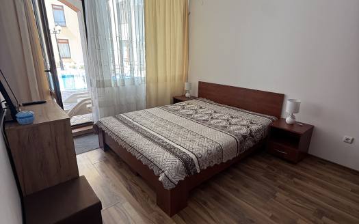 Gemütliche Zwei-Zimmer-Wohnung im Komplex Victorio, Sweti Wlas ID: 115073