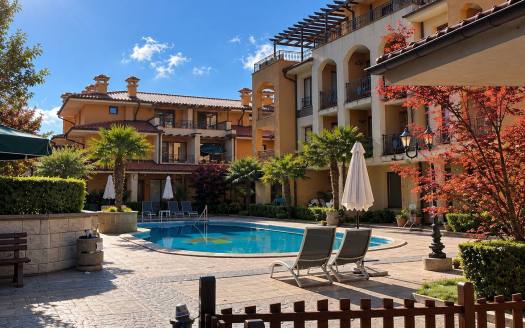 Просторная студия в комплексе Marina Ville, Святой Влас ID: 113607