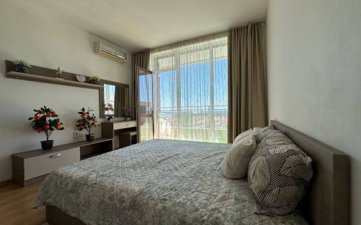 Dwupokojowy apartament z widokiem na morze w kompleksie Luxor, Święty Włas ID: 114159