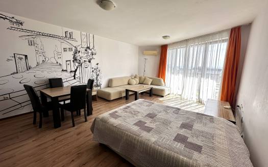Студио 61 м² с морска гледка в комплекс Millennium, Свети Влас ID: 114451